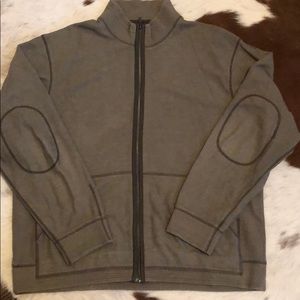 Lightweight full zip sweater